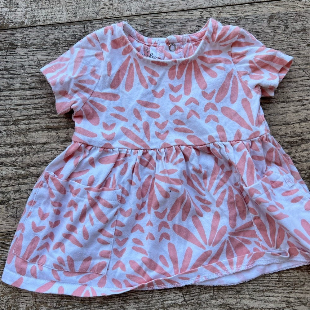 Oliver and rain organic cotton dress 3m